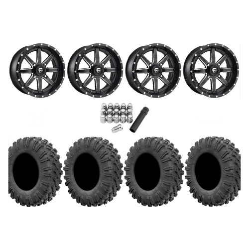 EFX Motoravage 30x10-16 Tires on Fuel Maverick Wheels EFX Motoravage 30x10-16 Tires on Fuel Maverick Wheels