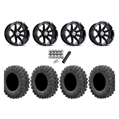 EFX Motoravage 28x10-14 Tires on MSA M12 Diesel Wheels