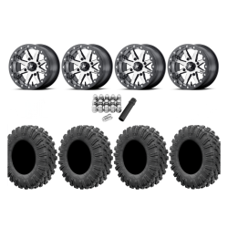 EFX Motoravage 27x10-14 Tires on MSA M21 Lok Beadlock Wheels EFX Motoravage 27x10-14 Tires on MSA M21 Lok Beadlock Wheels