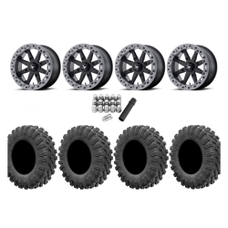 EFX Motoravage 27x10-14 Tires on MSA M31 Lok2 Beadlock Wheels EFX Motoravage 27x10-14 Tires on MSA M31 Lok2 Beadlock Wheels