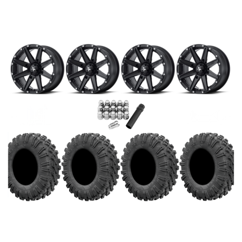 EFX Motoravage 30x10-14 Tires on MSA M33 Clutch Wheels