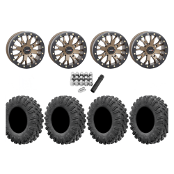 EFX Motoravage 28x10-14 Tires on ST-3 Bronze Wheels