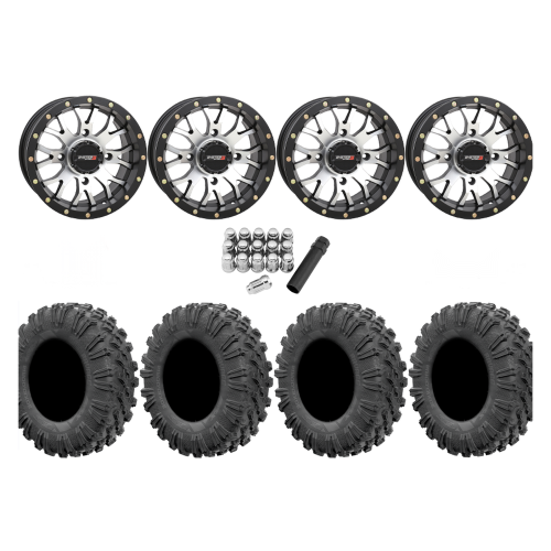 EFX Motoravage 28x10-14 Tires on ST-3 Machined Wheels