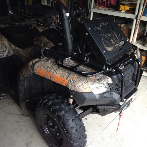 Honda Rubicon 500 2015-2019 Radiator Relocation Kit Honda Rubicon 500 2015-2019 Radiator Relocation Kit