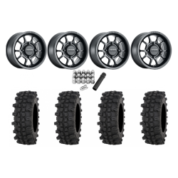 Frontline ACP 28x10-14 Tires on Method 409 Matte Black Wheels