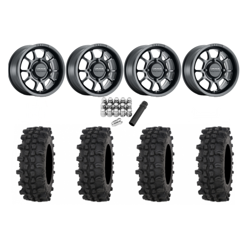 Frontline ACP 28x10-14 Tires on Method 409 Matte Black Wheels