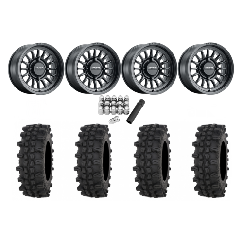 Frontline ACP 28x10-14 Tires on Method 411 Matte Black Wheels Frontline ACP 28x10-14 Tires on Method 411 Matte Black Wheels