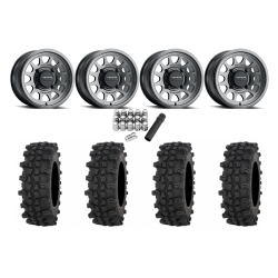 Frontline ACP 28x10-14 Tires on Method 414 Gloss Graphite Wheels