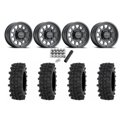 Frontline ACP 28x10-14 Tires on Method 414 Matte Black Wheels