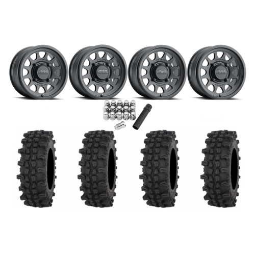 Frontline ACP 28x10-14 Tires on Method 414 Matte Black Wheels