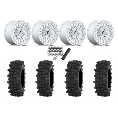 Frontline ACP 32x10-15 Tires on Fuel Rincon Machined Beadlock Wheels Frontline ACP 32x10-15 Tires on Fuel Rincon Machined Beadlock Wheels