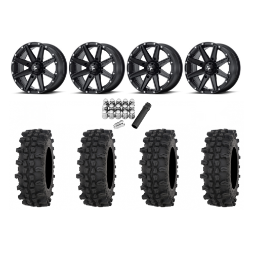 Frontline ACP 28x10-14 Tires on MSA M33 Clutch Wheels