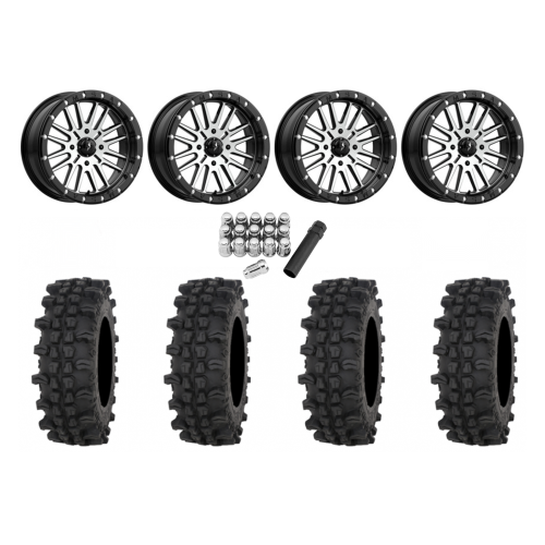 Frontline ACP 30x10-14 Tires on MSA M38 Brute Wheels