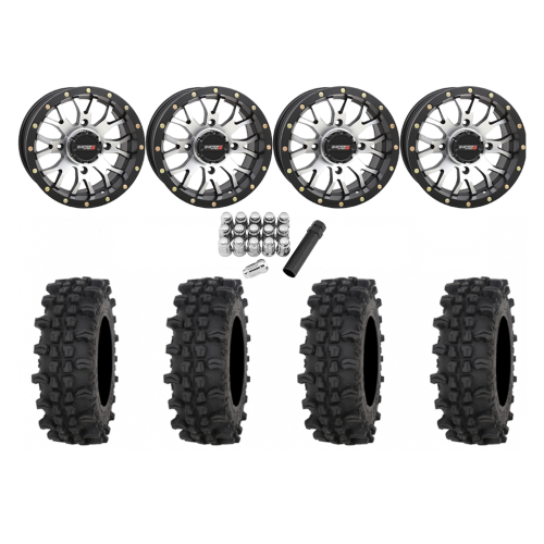 Frontline ACP 28x10-14 Tires on ST-3 Machined Wheels