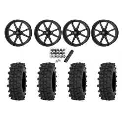 Frontline ACP 35x9.5-20 Tires on Frontline 556 Stealth Wheels