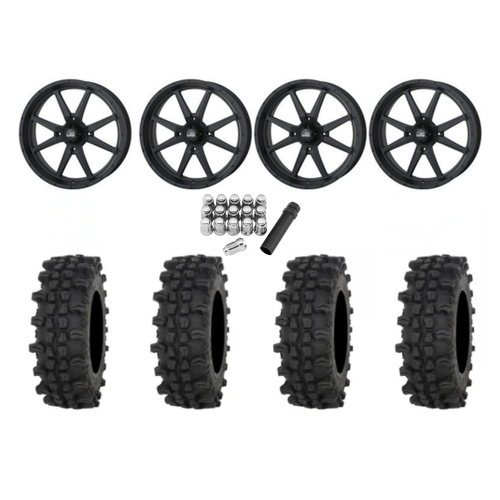 Frontline ACP 35x9.5-20 Tires on Frontline 556 Stealth Wheels