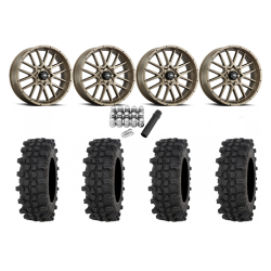 Frontline ACP 35x9.5-20 Tires on ITP Hurricane Bronze Wheels