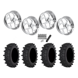 Frontline ACP 35x10-22 Tires on JTX Forged Bio Polished Wheels