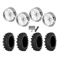 Frontline ACP 35x10-22 Tires on JTX Forged Enclave Polished Wheels