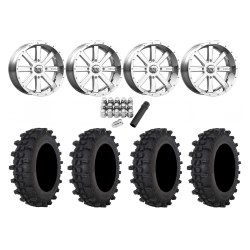 Frontline ACP 35x9.5-20 Tires on MSA M34 Flash Chrome Wheels