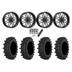 Frontline ACP 33x9.5-20 Tires on MSA M35 Bandit Wheels