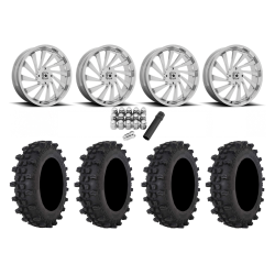 Frontline ACP 35x10-22 Tires on MSA M46 Blade Chrome Wheels Frontline ACP 35x10-22 Tires on MSA M46 Blade Chrome Wheels