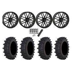 Frontline ACP 37x9.5-22 Tires on ST-3 Matte Black Wheels