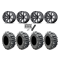 Interco Bogger 30x10-14 Tires on MSA M20 Kore Wheels