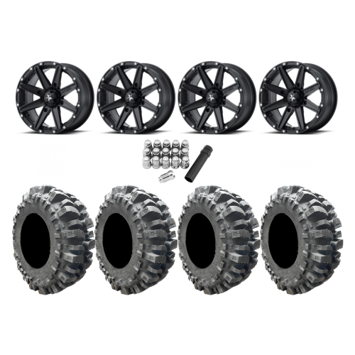 Interco Bogger 28x10-14 Tires on MSA M33 Clutch Wheels Interco Bogger 28x10-14 Tires on MSA M33 Clutch Wheels