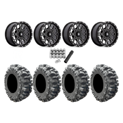 Interco Bogger 30x10-15 Tires on MSA M45 Portal Gloss Black Milled Wheels Interco Bogger 30x10-15 Tires on MSA M45 Portal Gloss Black Milled Wheels