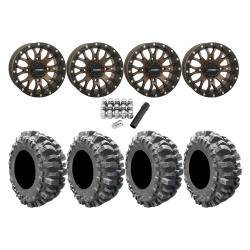 Interco Bogger 27x10-14 Tires on ST-3 Bronze Wheels