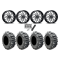 Interco Bogger 35x9.5-20 Tires on ITP Hurricane Machined Wheels