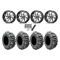Interco Bogger 33x9.5-20 Tires on MSA M36 Switch Machined Wheels