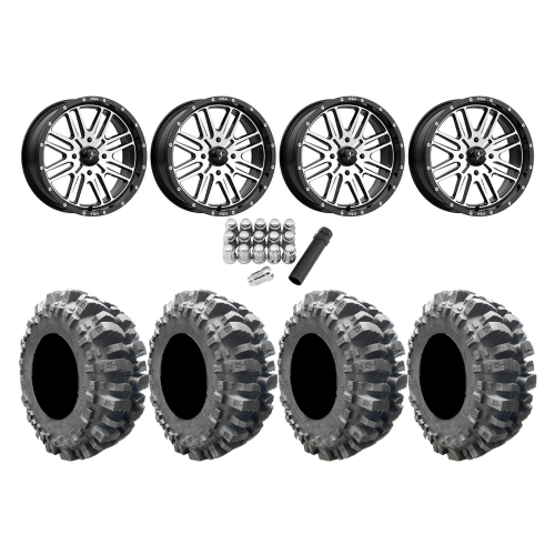 Interco Bogger 35x9.5-20 Tires on MSA M38 Brute Wheels