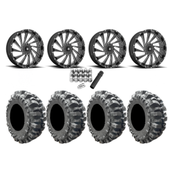 Interco Bogger 33x9.5-20 Tires on MSA M46 Blade Milled Wheels Interco Bogger 33x9.5-20 Tires on MSA M46 Blade Milled Wheels