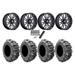 Interco Bogger 33x9.5-20 Tires on MSA M51 Thunderlips Machined Wheels Interco Bogger 33x9.5-20 Tires on MSA M51 Thunderlips Machined Wheels