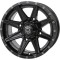 Frontline 308 Gloss Black 14x7 Wheel/Rim