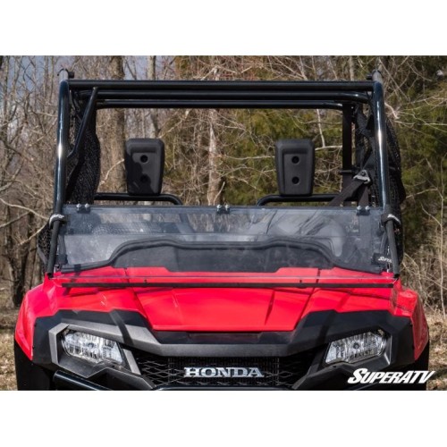 Honda Pioneer 700 Scratch Resistant Flip Down Windshield Honda Pioneer 700 Scratch Resistant Flip Down Windshield