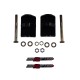 APEXX Upper and Lower Rear Raked Control Arms - Polaris Xpedition APEXX Upper and Lower Rear Raked Control Arms - Polaris Xpedition