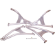 Front Forward Upper & Lower Control Arms Polaris RZR 900 60" Front Forward Upper & Lower Control Arms Polaris RZR 900 60"