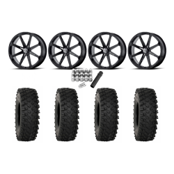 System 3 ATX470 35x10-18 Tires on MSA M12 Diesel Wheels