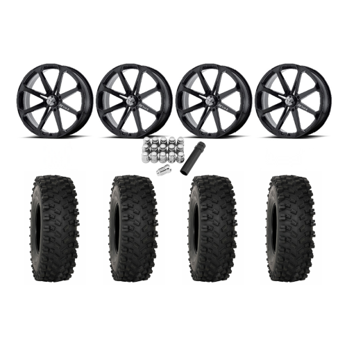 System 3 ATX470 35x10-18 Tires on MSA M12 Diesel Wheels