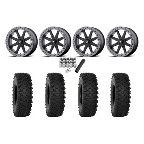 System 3 ATX470 35x10-18 Tires on MSA M31 Lok2 Beadlock Wheels