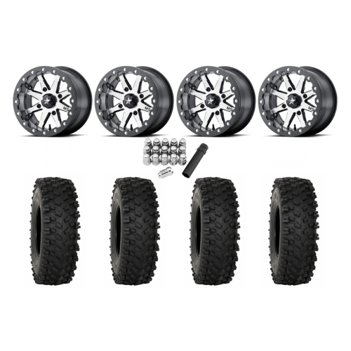 System 3 ATX470 28x10-14 Tires on MSA M21 Lok Beadlock Wheels