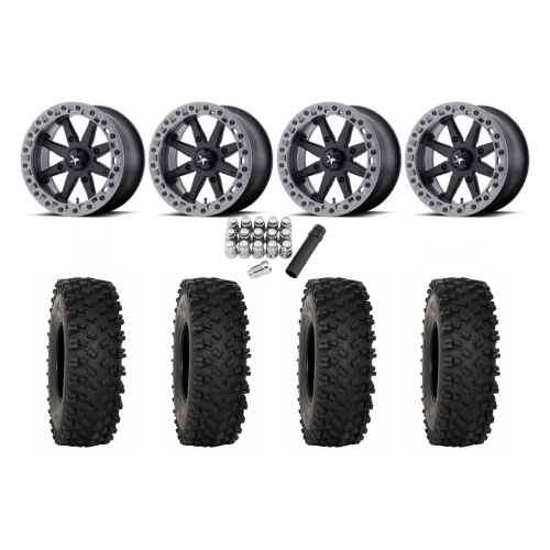 System 3 ATX470 30x10-14 Tires on MSA M31 Lok2 Beadlock Wheels