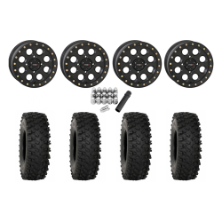 System 3 ATX470 28x10-14 Tires on SB-7 Matte Black Beadlock Wheels System 3 ATX470 28x10-14 Tires on SB-7 Matte Black Beadlock Wheels