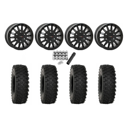 System 3 ATX470 33x10-15 Tires on SB-8 Matte Black Beadlock Wheels System 3 ATX470 33x10-15 Tires on SB-8 Matte Black Beadlock Wheels