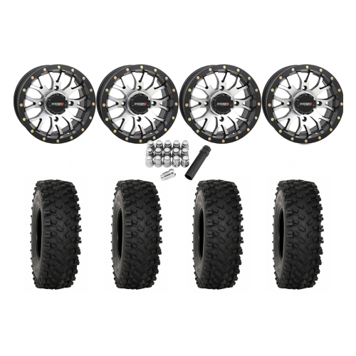 System 3 ATX470 28x10-14 Tires on ST-3 Machined Wheels