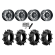 Assassinator Mud Tires 28x10-14 on Method 411 Matte Black Wheels