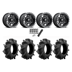 Assassinator Mud Tires 28x10-14 on Fuel Anza D557 Wheels